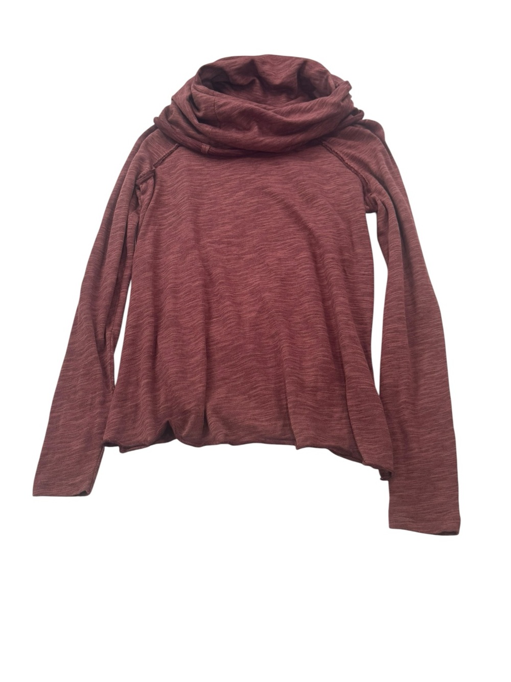 Free People Beach Cocoon Cowl Neck Sweater in Terracotta Size XS/S Womens NWT - Picture 2 of 7